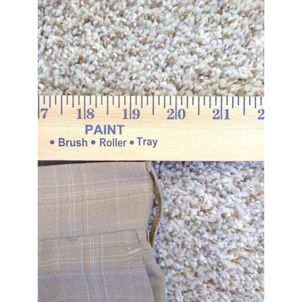 FUBU THE COLLECTION MENS CUFFED Chino PANTS Plaid SIZE 39R - Picture 8 of 10
